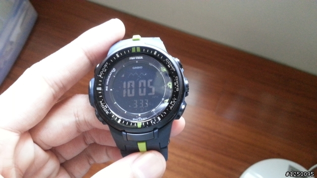 CASIO TRO TREK登山錶系列PRW-3000-2DR開箱.....補上11天的使用心得
