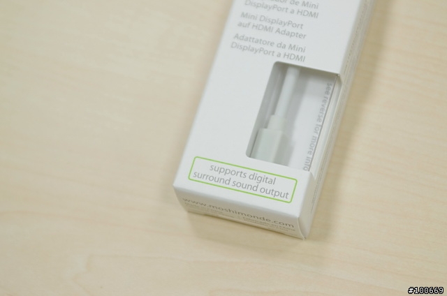 【黑白配】Thinkpad X1 Carbon x Moshi Mini DisplayPort to HDMI Adapter