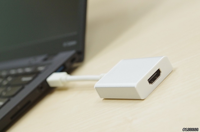 【黑白配】Thinkpad X1 Carbon x Moshi Mini DisplayPort to HDMI Adapter