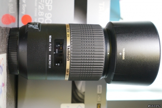 (F004不專業之開箱)TAMRON SP 90mm F/2.8 Di MACRO 1:1 USD for $ony