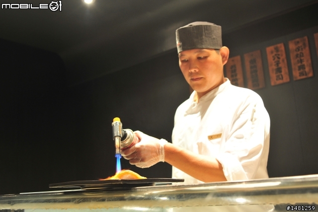 炙燒握壽司 美麗華三燔