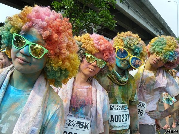 COLOR ME RAD 5K - 帶給我歡樂的色彩party