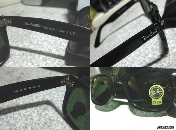 Ray Ban RB2140-F 901 WAYFARER 開箱及真偽辨識