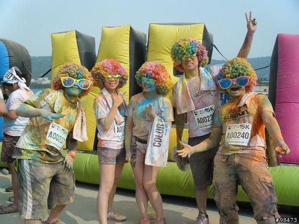 COLOR ME RAD 5K - 帶給我歡樂的色彩party