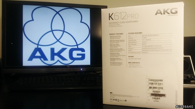 AKG K612 pro , 不專業開箱!!