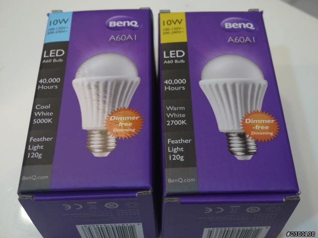 BenQ LED 燈泡開箱