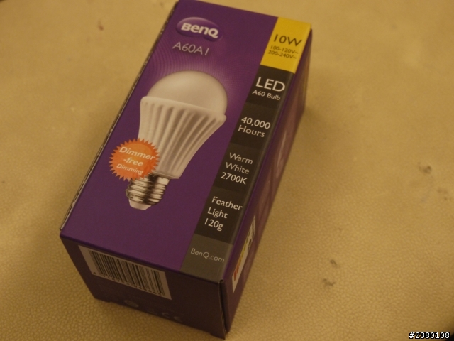 BenQ LED 燈泡開箱