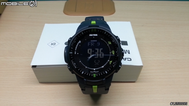 CASIO TRO TREK登山錶系列PRW-3000-2DR開箱.....補上11天的使用心得