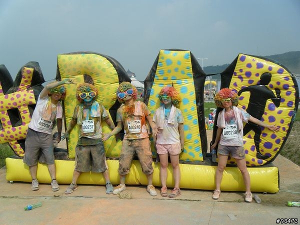 COLOR ME RAD 5K - 帶給我歡樂的色彩party
