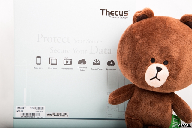 Thecus 色卡司 N2520 NAS 讓初學者的你,也能輕易上手