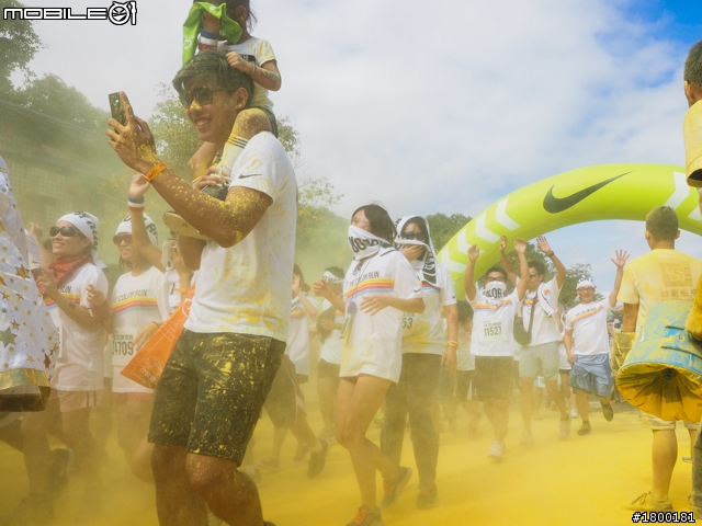 【採訪】The Color Run彩色路跑 台北站正式開跑!