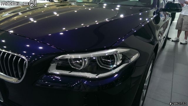 昨天去展間賞車 2014 BMW 528i (F10)