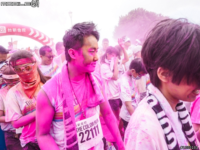 【採訪】The Color Run彩色路跑 台北站正式開跑!