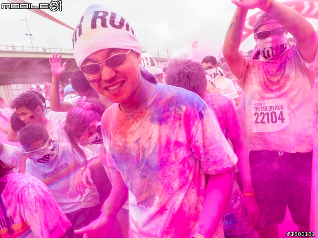 【採訪】The Color Run彩色路跑 台北站正式開跑!