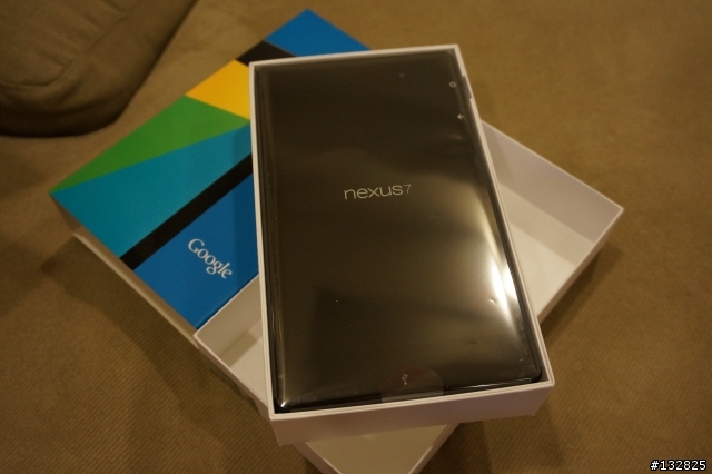 New Nexus 7 台灣版簡單開箱