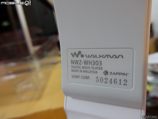 SONY NWZ-WH303 開箱