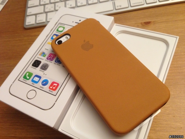 iPhone5s 32GB Gold開箱照
