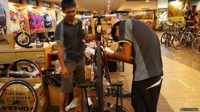 『開箱文』 美利達 RIDE CF 94 到貨囉!!! 9/8日 更新!