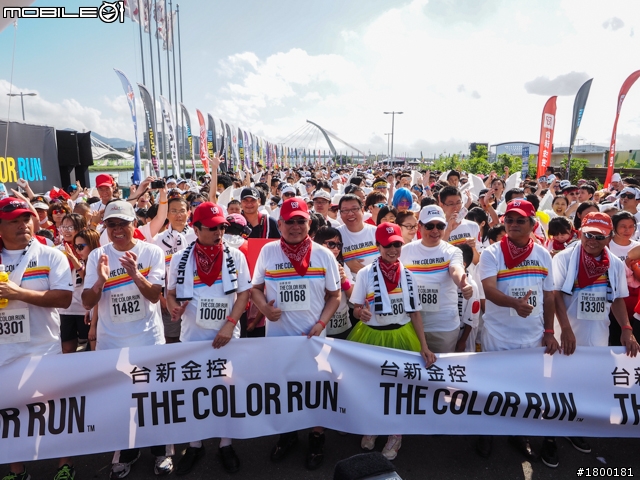 【採訪】The Color Run彩色路跑 台北站正式開跑!