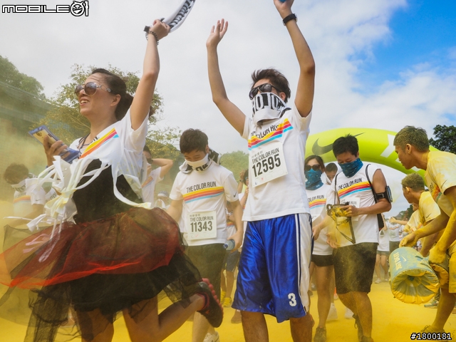 【採訪】The Color Run彩色路跑 台北站正式開跑!