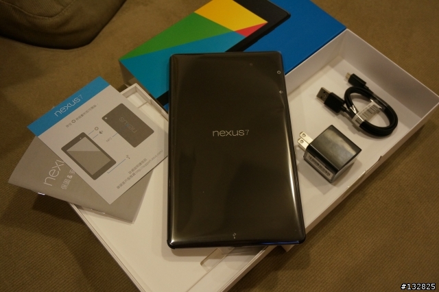 New Nexus 7 台灣版簡單開箱