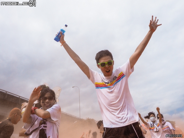 【採訪】The Color Run彩色路跑 台北站正式開跑!