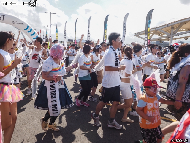 【採訪】The Color Run彩色路跑 台北站正式開跑!
