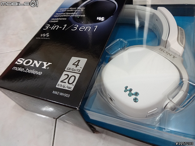 SONY NWZ-WH303 開箱