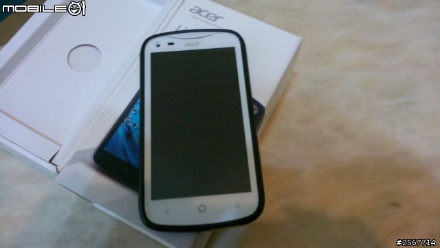 Acer Liquid E2 白色開箱!(補圖補圖!!