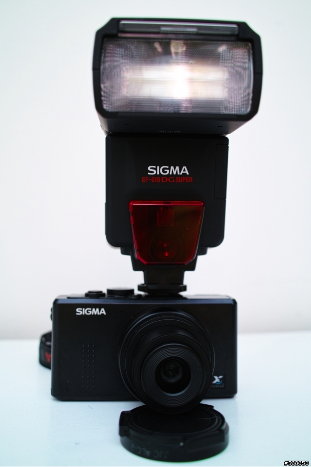 SIGMA EF-610 DG Super 閃光燈 與 SIGMA DP 的相遇