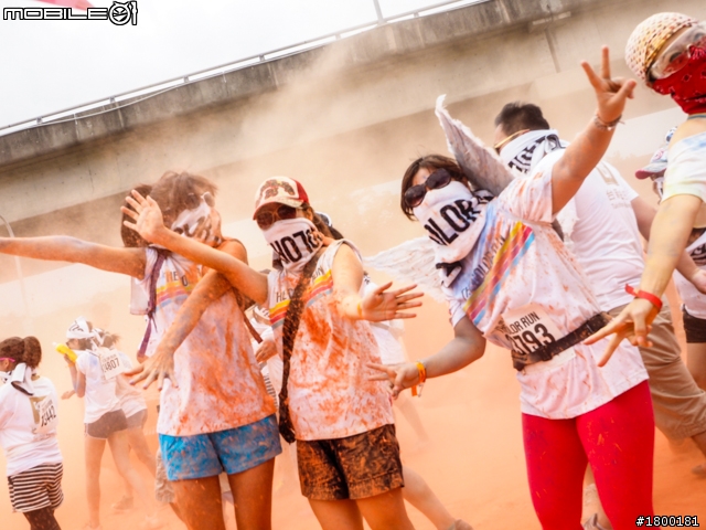 【採訪】The Color Run彩色路跑 台北站正式開跑!