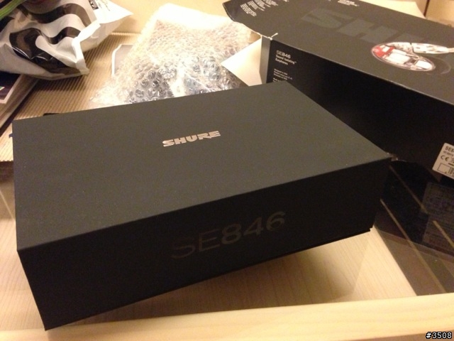 Shure SE846 開箱+簡單報告 (圖多)