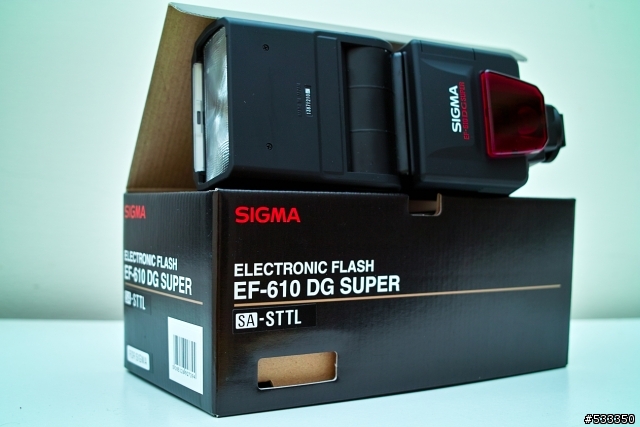SIGMA EF-610 DG Super 閃光燈 與 SIGMA DP 的相遇