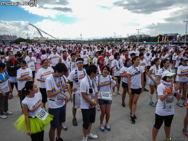 【採訪】The Color Run彩色路跑 台北站正式開跑!