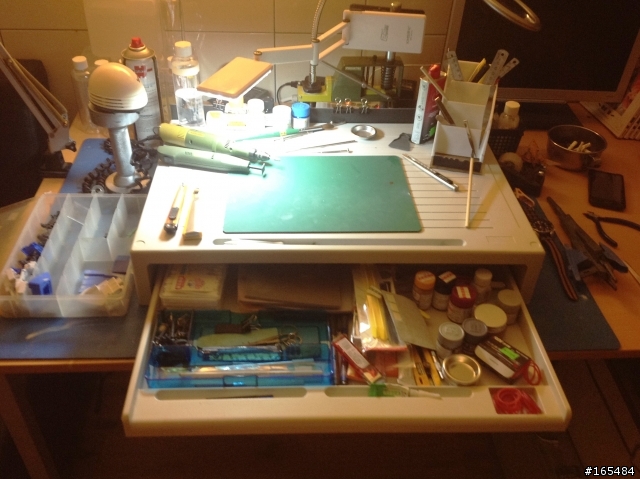 DIY自製模型工作台
