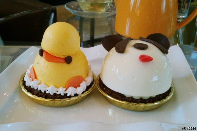 蓮潭會館 小鴨圓仔雙人蛋糕組合套餐