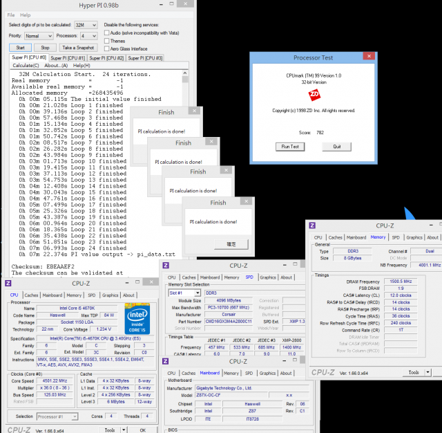 GIGABYTE中高階效能款 - Z87X-OC使用心得解析