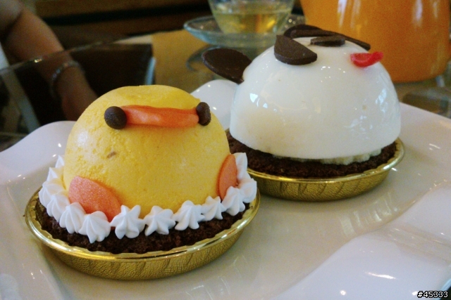 蓮潭會館 小鴨圓仔雙人蛋糕組合套餐