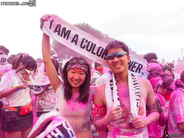 【採訪】The Color Run彩色路跑 台北站正式開跑!
