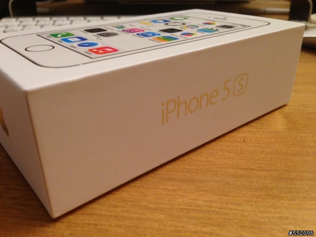 iPhone5s 32GB Gold開箱照