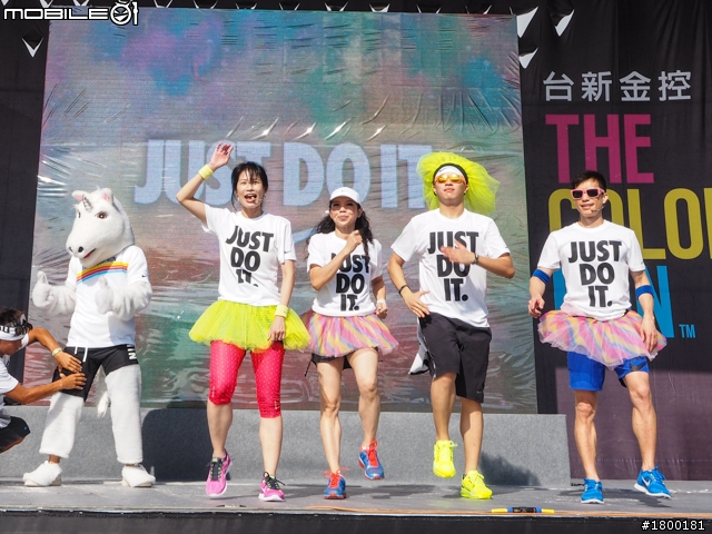 【採訪】The Color Run彩色路跑 台北站正式開跑!