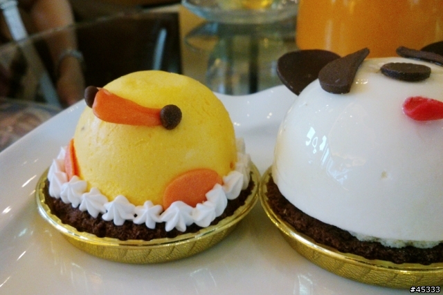 蓮潭會館 小鴨圓仔雙人蛋糕組合套餐