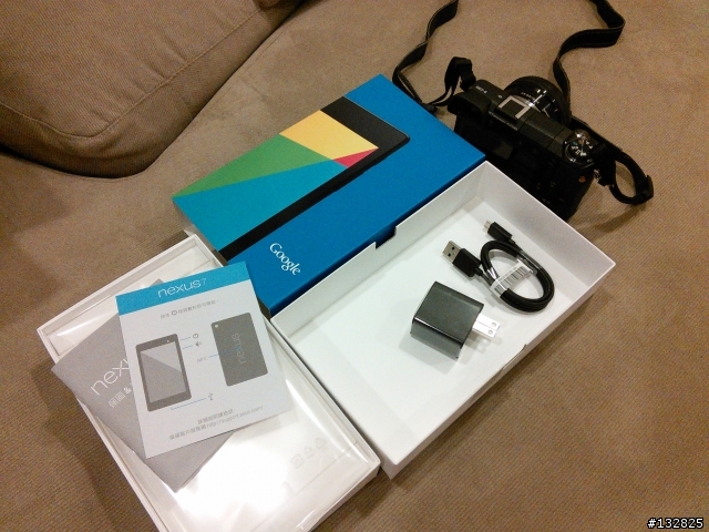 New Nexus 7 台灣版簡單開箱