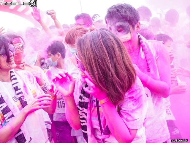 【採訪】The Color Run彩色路跑 台北站正式開跑!