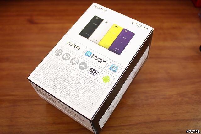 SONY Xperia M 紫色 簡單開箱
