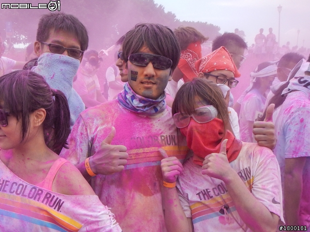 【採訪】The Color Run彩色路跑 台北站正式開跑!