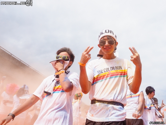 【採訪】The Color Run彩色路跑 台北站正式開跑!
