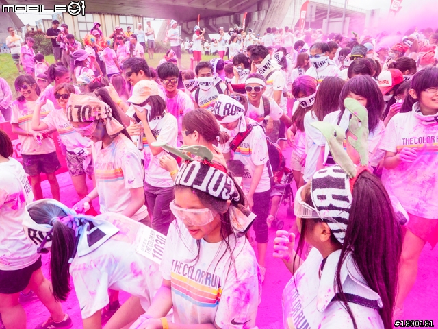 【採訪】The Color Run彩色路跑 台北站正式開跑!