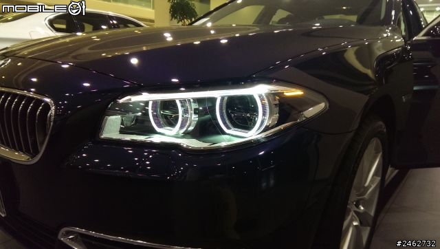 昨天去展間賞車 2014 BMW 528i (F10)