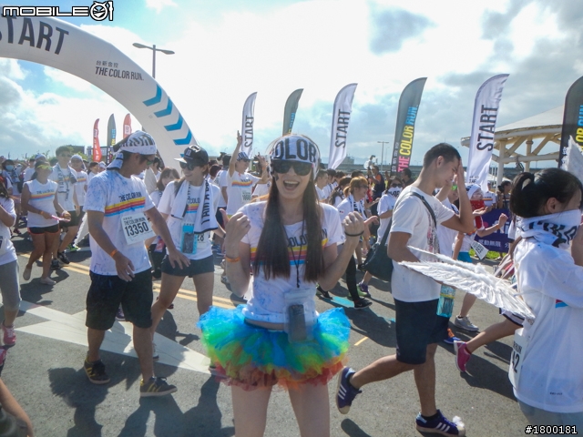 【採訪】The Color Run彩色路跑 台北站正式開跑!